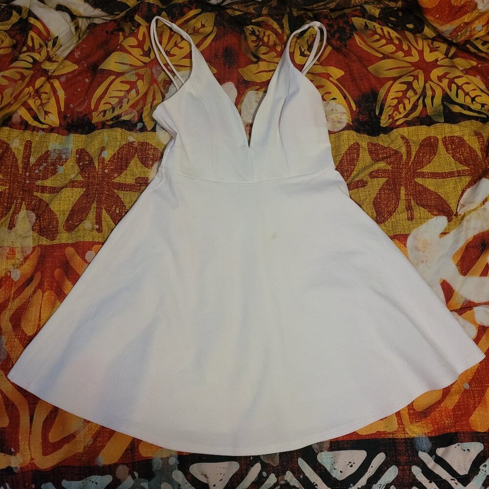 Lulu's White Mini Dress